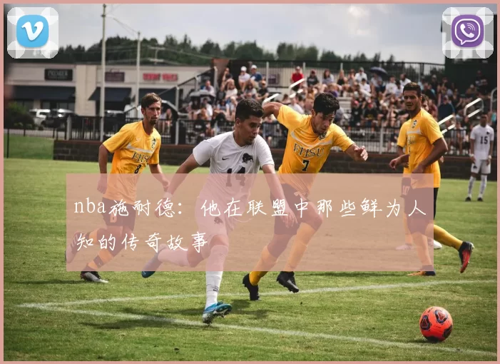nba施耐德：他在联盟中那些鲜为人知的传奇故事